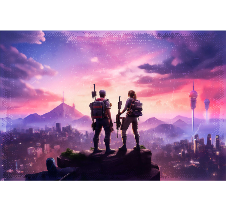 Foto tapete spavaća za tinejdžere ovo je avantura počinje s junak - TenStickers