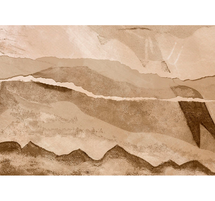 Foto tapete bež trake papira - TenStickers