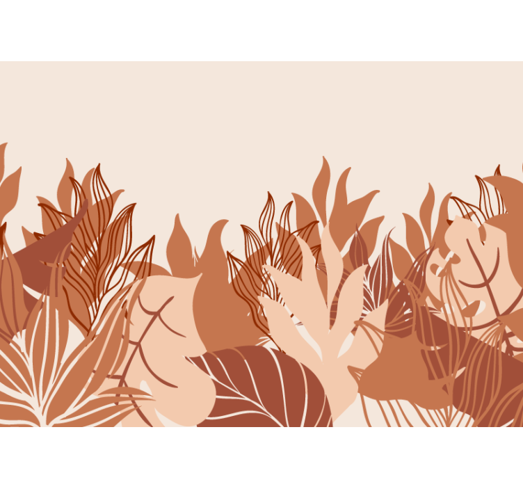 Foto tapeta terrakota tropski krajolik - TenStickers