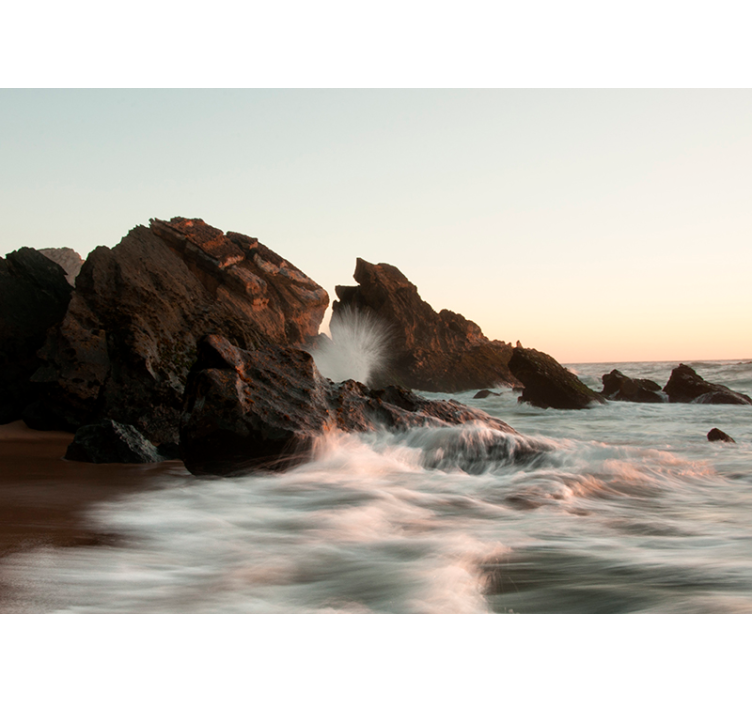 Foto tapeta seascape serenity prizor - TenStickers