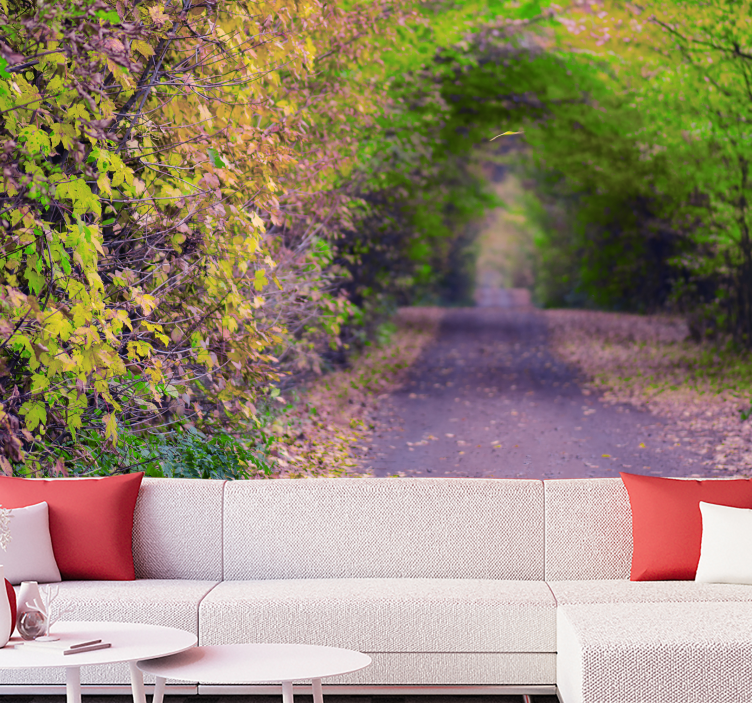 3d efekt u zelenoj špilji 3d zidni zid - TenStickers