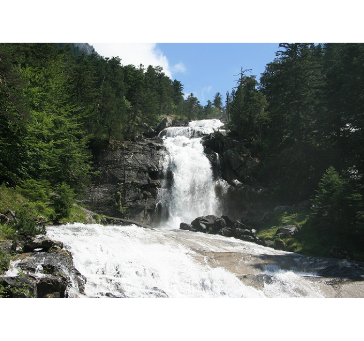 Foto tapete vodopada kaskadni krajolik - TenStickers