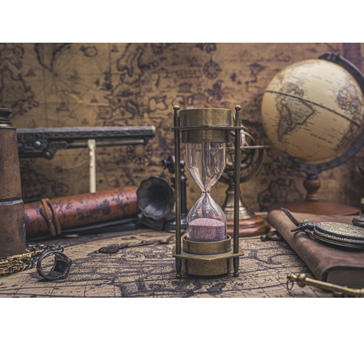 Zidne slike i zidne freske kolekcija antiknih satova - TenStickers