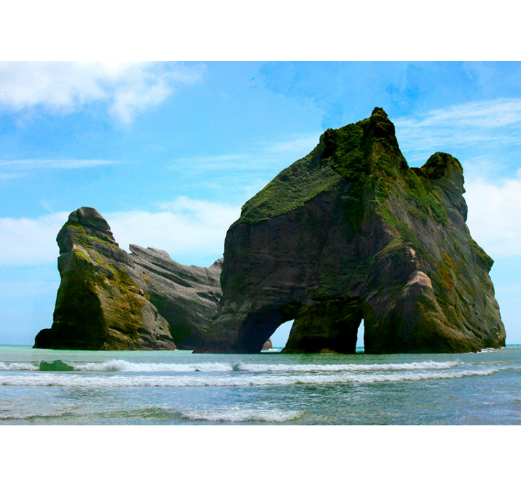 Wharariki plaža zidni zid - TenStickers