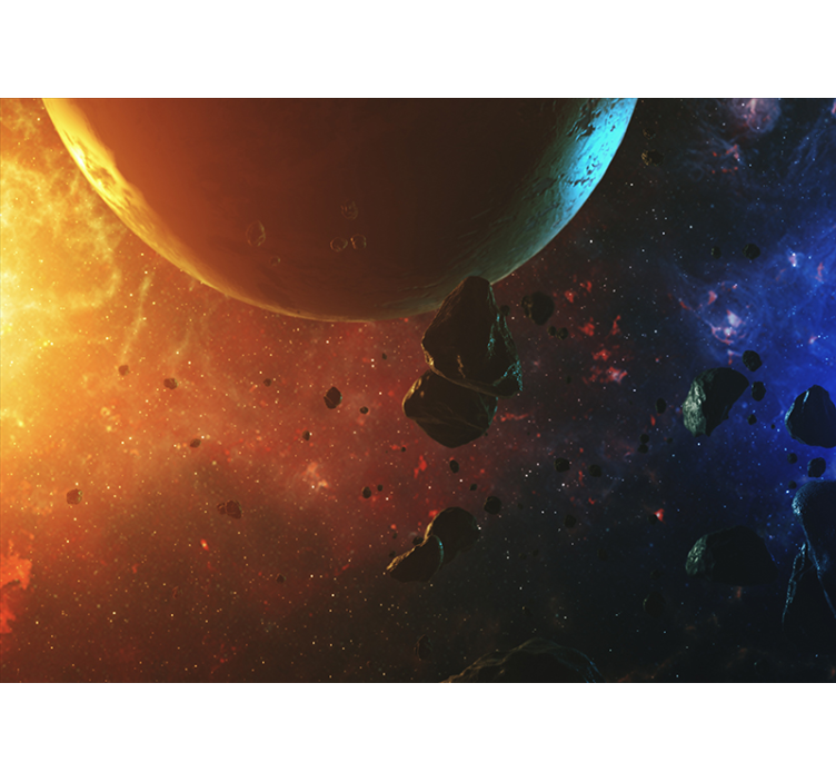 Foto tapete vodopada prikaz nebeskog zelenila - TenStickers