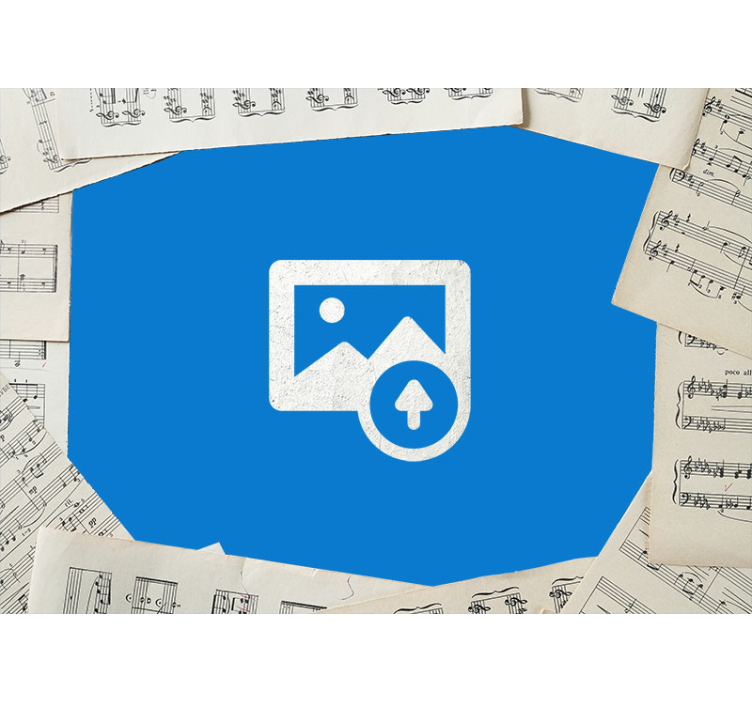 Strast za glazbom zidni zid - TenStickers