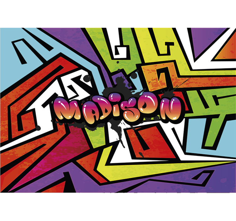 Urbani grafiti zidni zid po mjeri - TenStickers