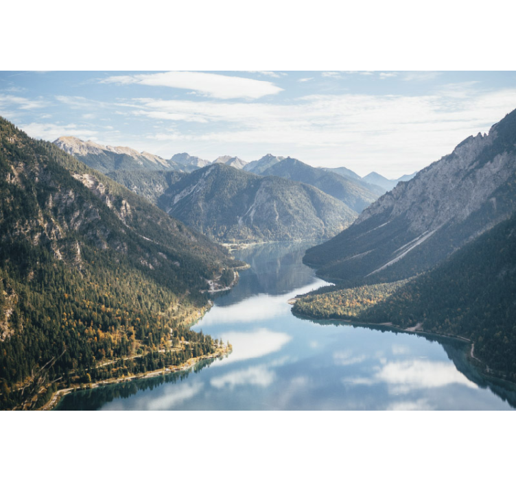 Foto tapeta veličanstven planinski pogled - TenStickers