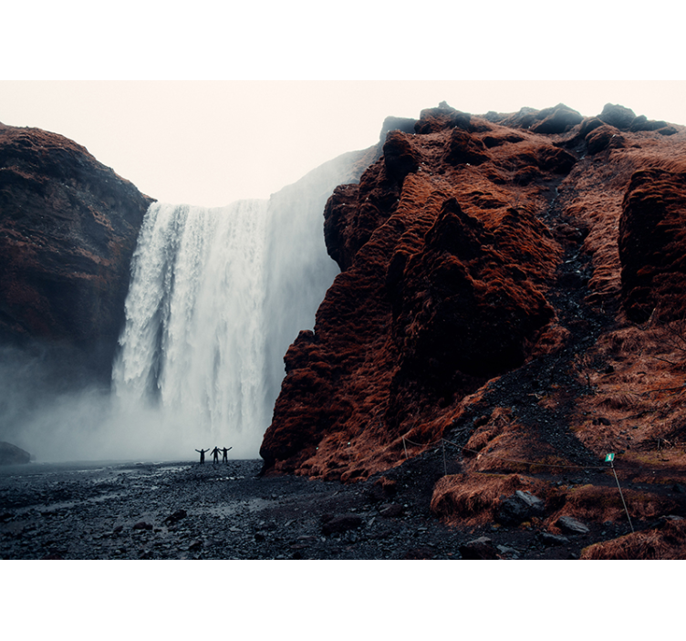 Foto tapete vodopada grand vista vodopada - TenStickers