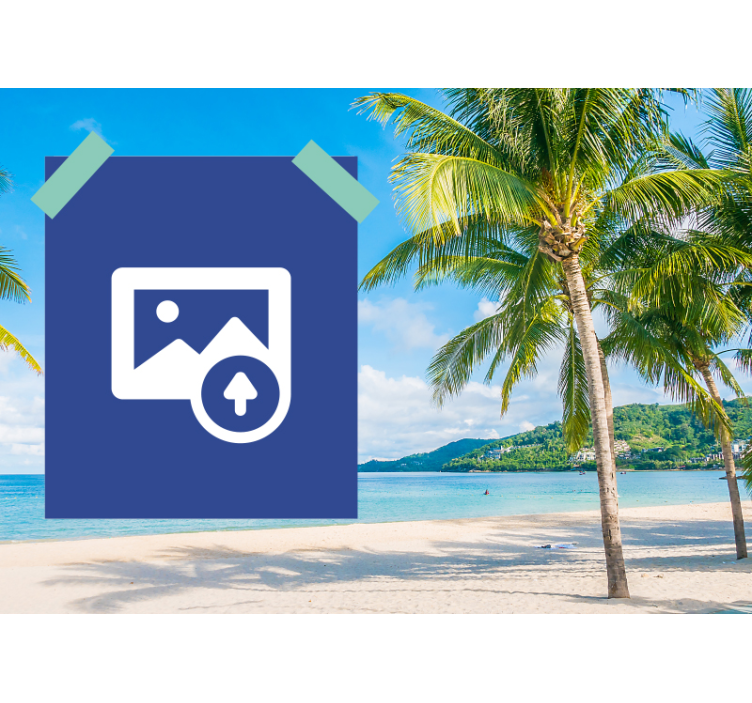 Foto tapete ljubav trenutak na plaži za parove - TenStickers