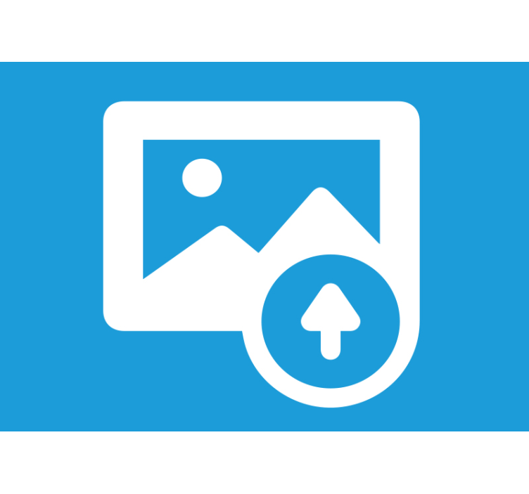 Prilagodljiva zidna plaža s palmama - TenStickers