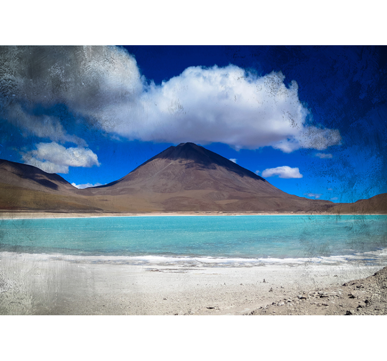 Foto tapeta perspektiva alpskog jezera - TenStickers