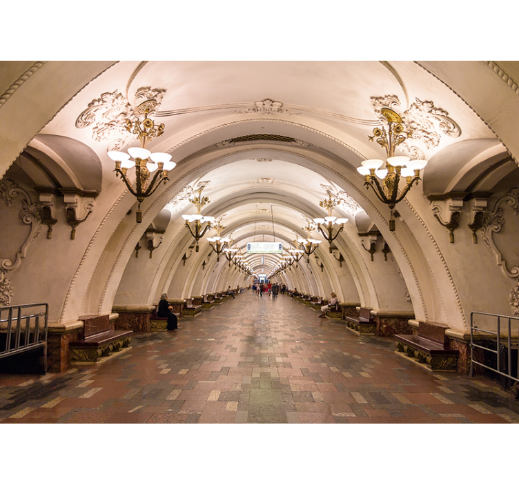 Zidne slike i zidne freske veliki podzemni prolaz - TenStickers