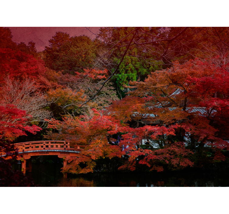 Tapete priroda jesenska spokojnost - TenStickers