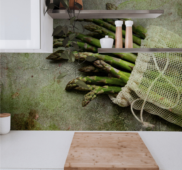 Foto tapete cvijet užitak od šparoga - TenStickers