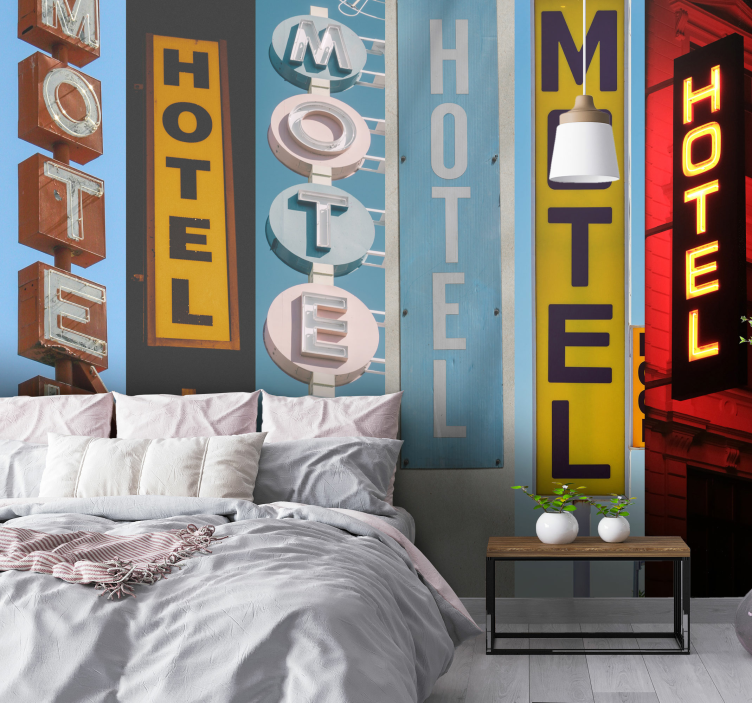 Hotelski znakovi zidne mural tapete - TenStickers