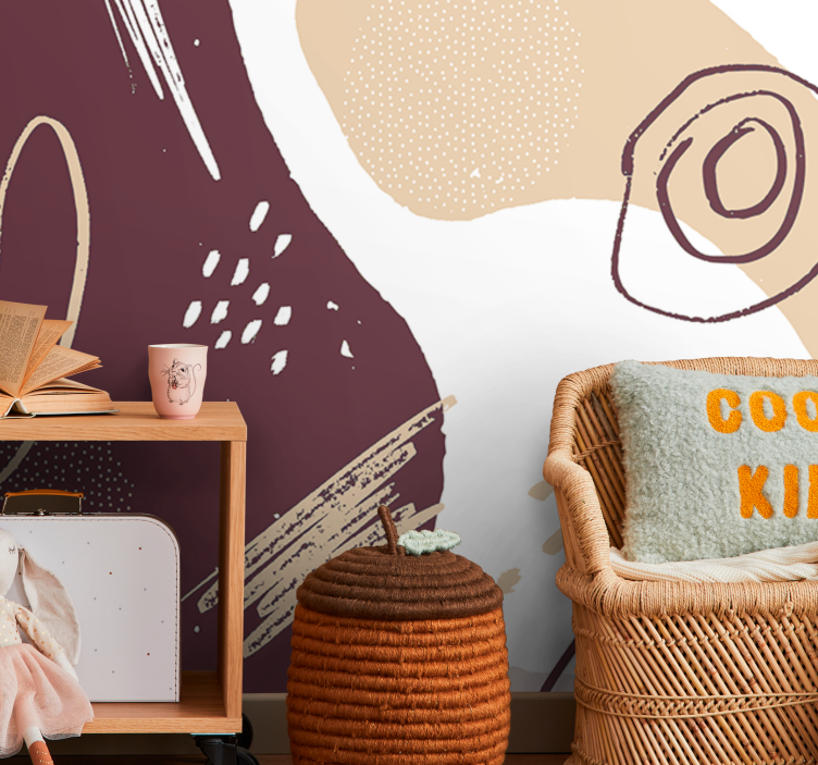 Apstraktni fototapete geometrijski oblici - TenStickers