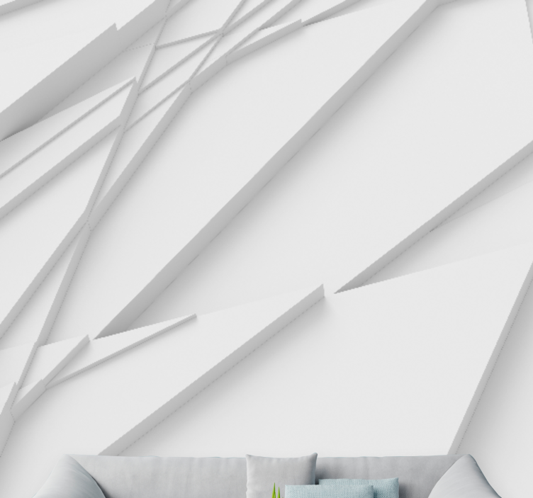 Apstraktni fototapete s geometrijskim složenim uzorcima - TenStickers