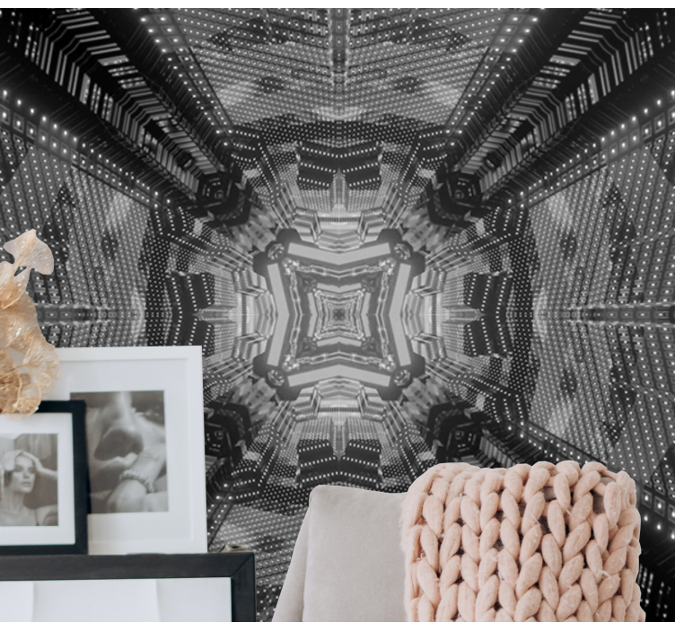 Apstraktni fototapete složeni geometrijski uzorci - TenStickers