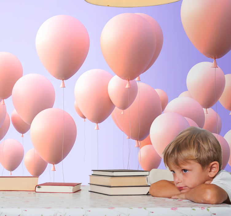 Baloni aranžman dizajn dječji zidni freske - TenStickers