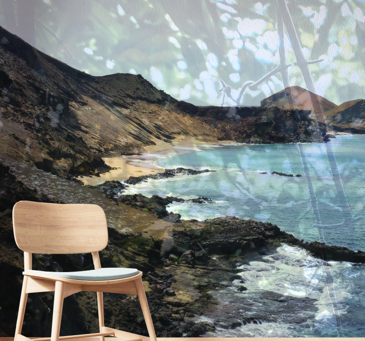 Foto tapeta formacija obalnog kamena - TenStickers