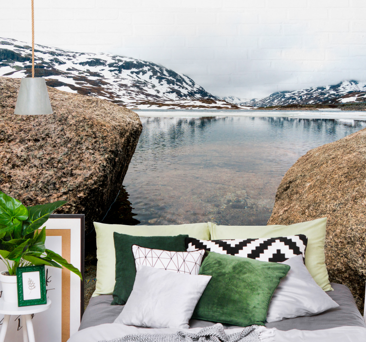 Foto tapeta mirna planinska eho - TenStickers