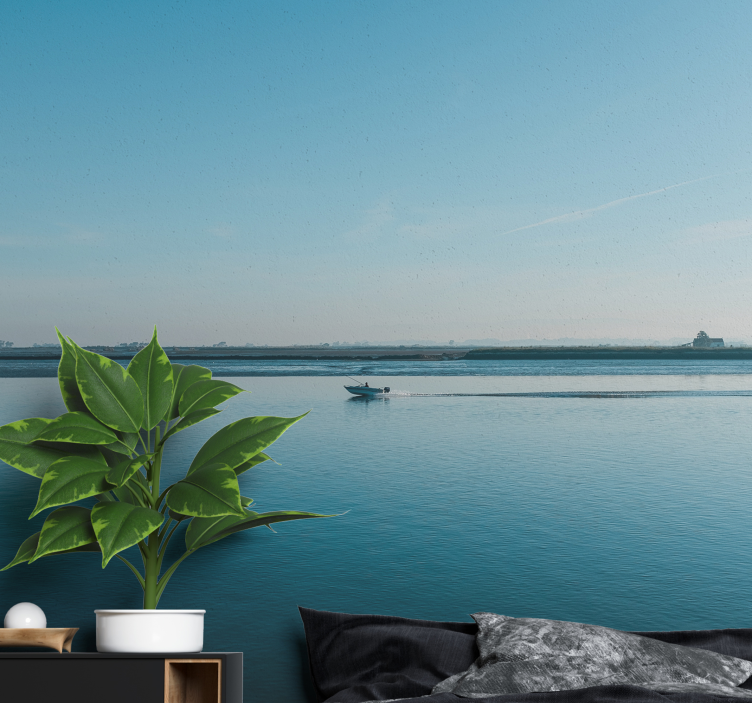 Foto tapeta mirna vodena scena - TenStickers