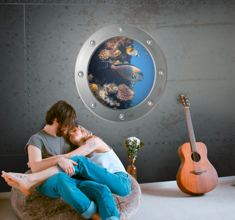 Foto tapeta pogled na vodeni svijet - TenStickers