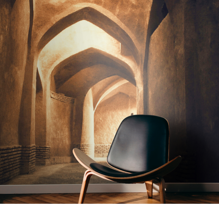 Foto tapeta stari prolaz kroz arkade - TenStickers