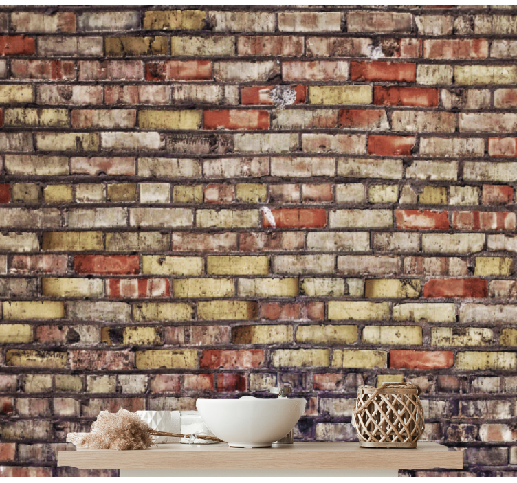 Foto tapete cigla tekstura starinske opeke - TenStickers