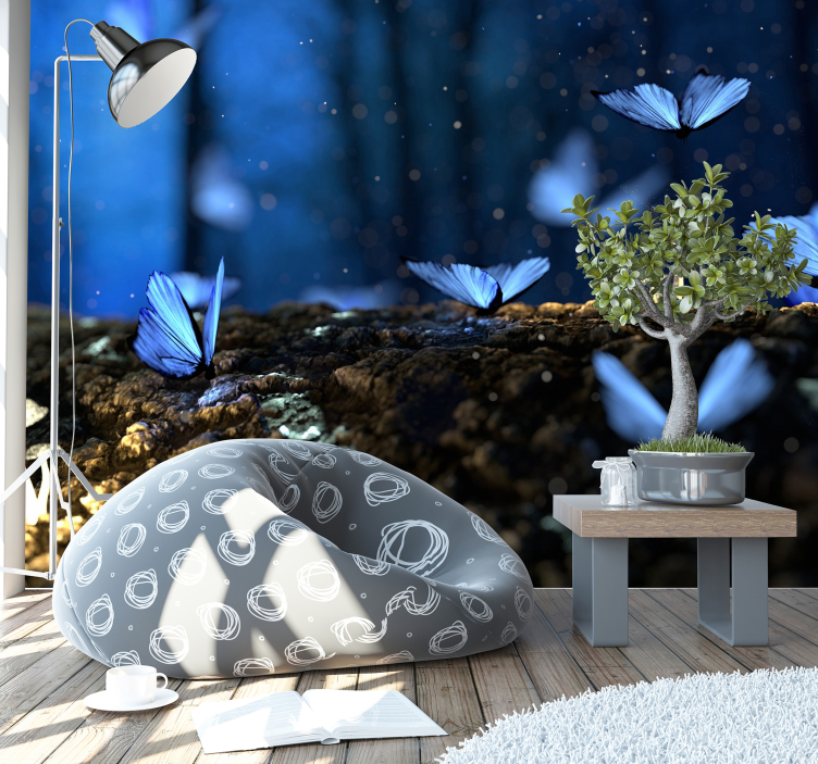 Foto tapete fantazija leptir začaranost - TenStickers