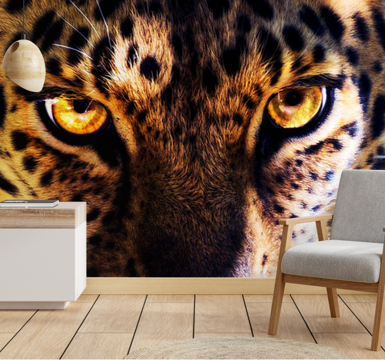 Foto tapete lavova regal leopard pogled - TenStickers