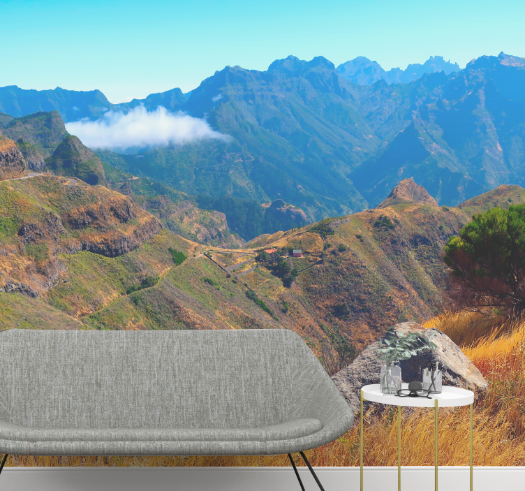 Foto tapete planinski veličanstven pogled - TenStickers