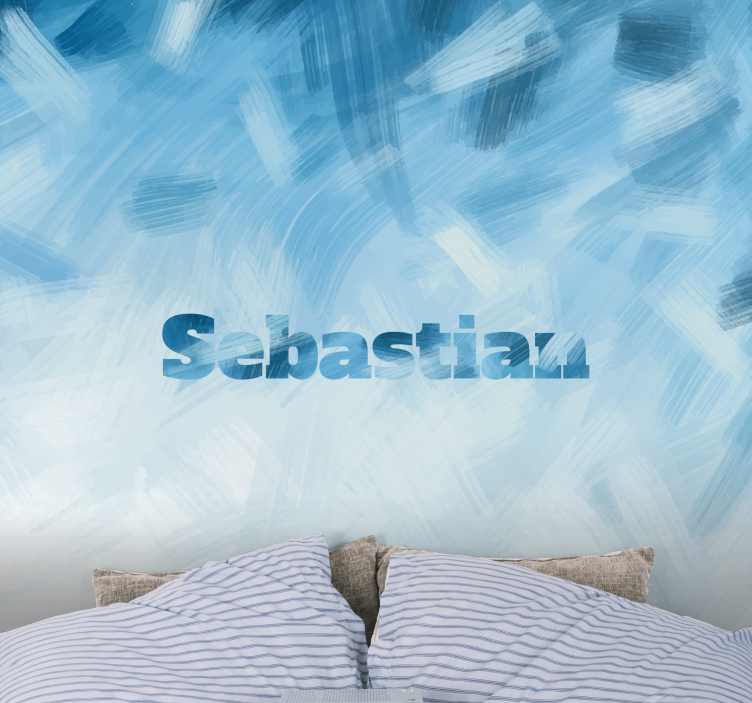 Foto tapete po mjeri s personaliziranim imenom - TenStickers