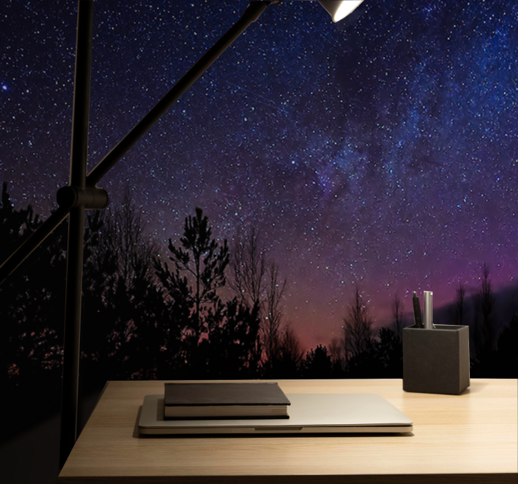 Foto tapete prostor nebeska večernja platna - TenStickers