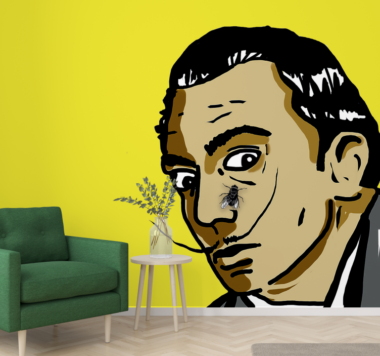 Foto tapete Umjetnički nadrealni portretni susret - TenStickers