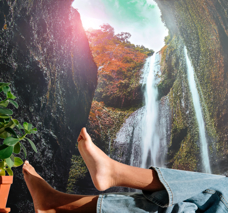 Foto tapete vodopada veličanstvenih slapova - TenStickers