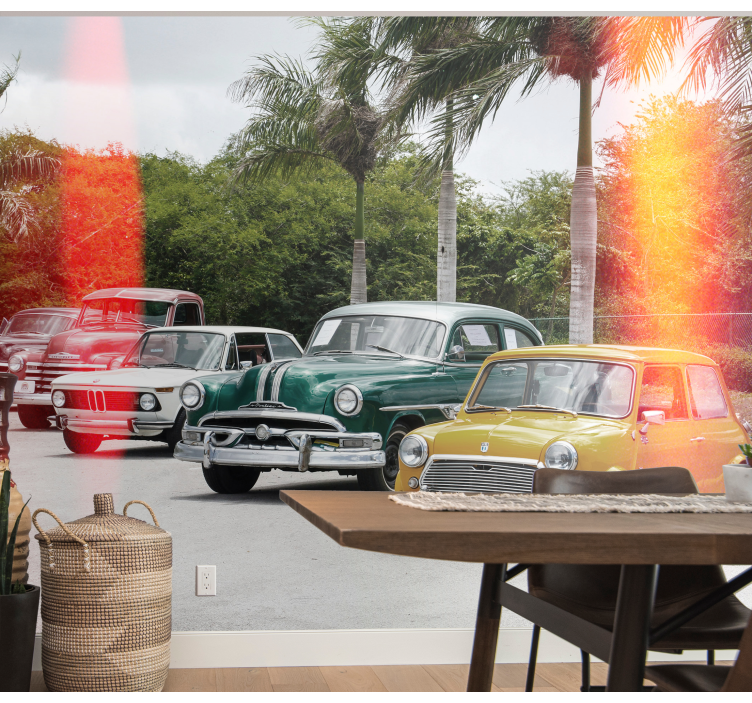 Foto tapete vozila kolekcija klasičnih automobila - TenStickers