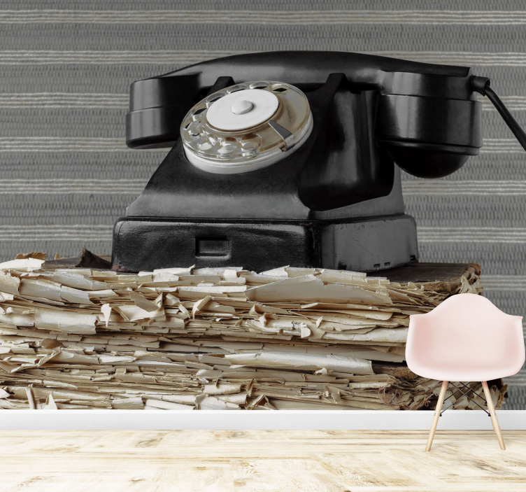 Foto tapete vozila vintage telefon klasik - TenStickers