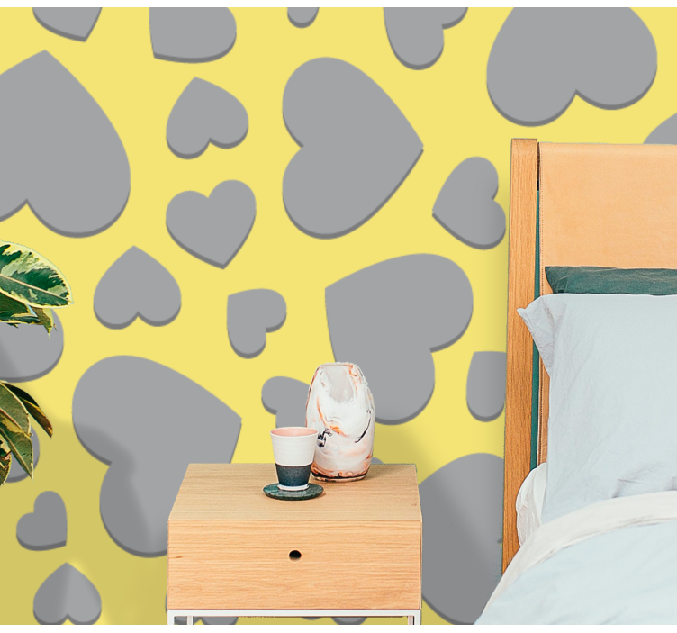 Pantone ljubav romantična pozadina fotografija - TenStickers