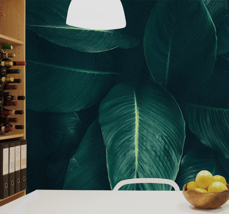 Tapete priroda bogata lisnata tekstura - TenStickers