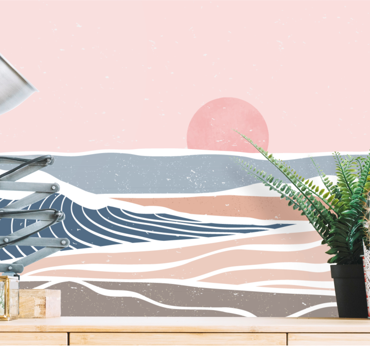 Tapete priroda mirna obala scena - TenStickers