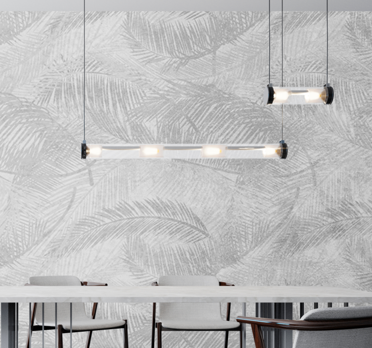 Tapete priroda s modernim uzorcima lišća - TenStickers