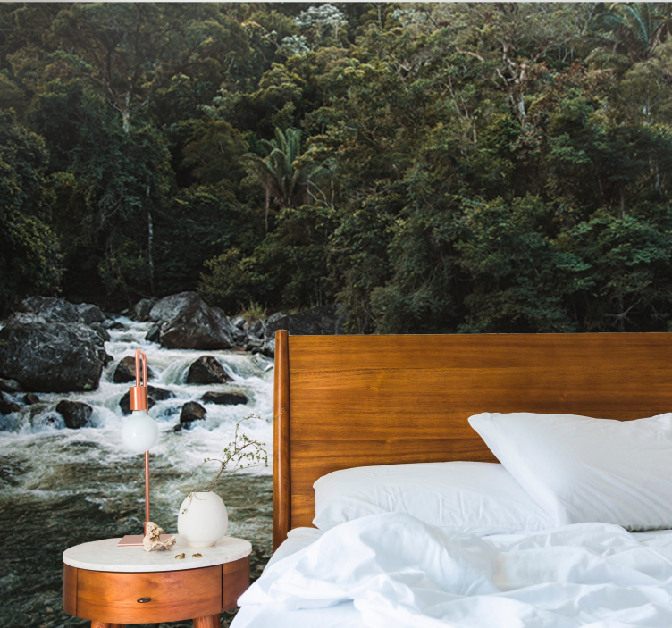 tapete priroda spokojan riječni prizor - TenStickers