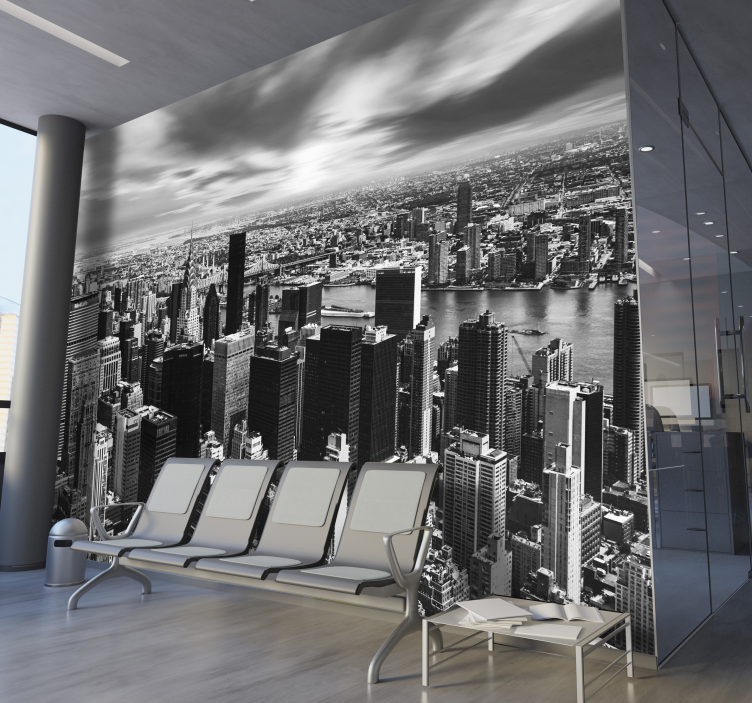 Zidni mural grada new yorka - TenStickers