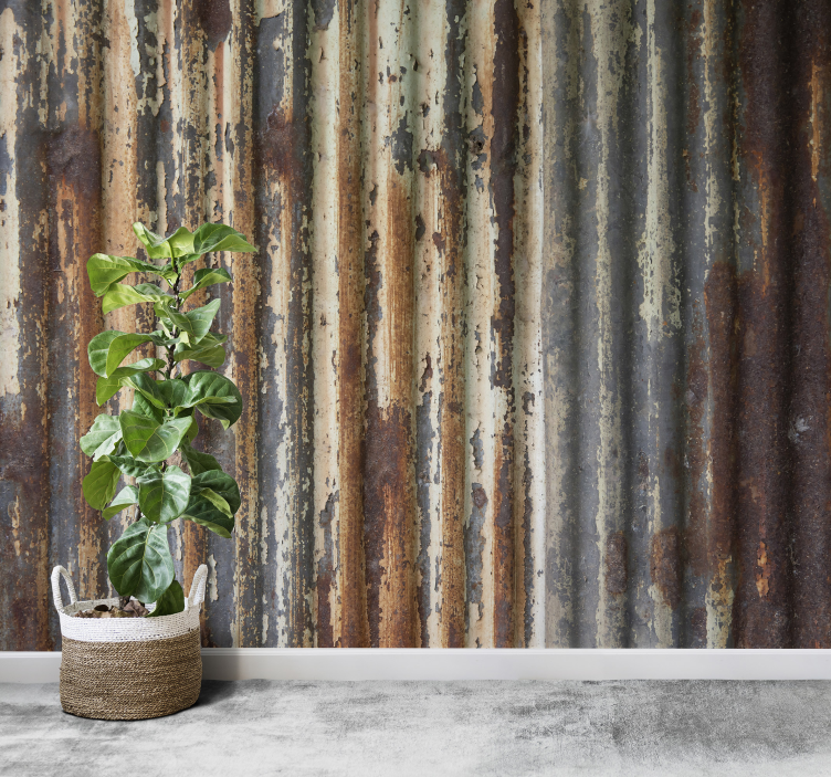 Zidni mural foto metalni listovi - TenStickers