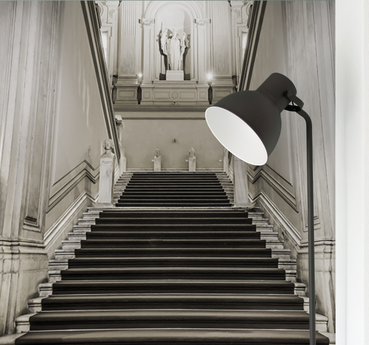 Zidne slike i zidne freske arhitektura stubišta - TenStickers