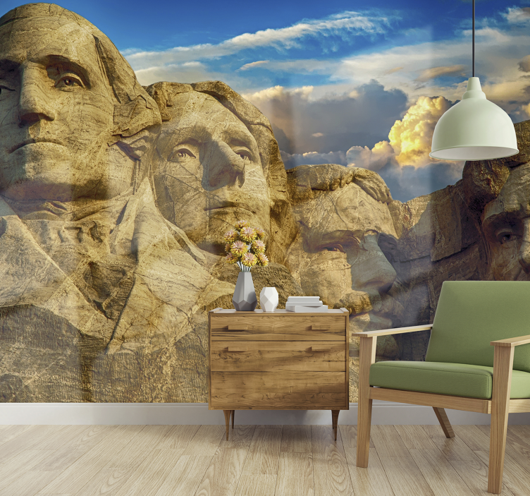 Zidne slike i zidne freske mount rushmore spomenici - TenStickers