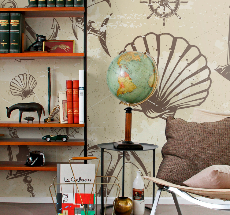 Zidne slike i zidne freske s morskim motivima - TenStickers