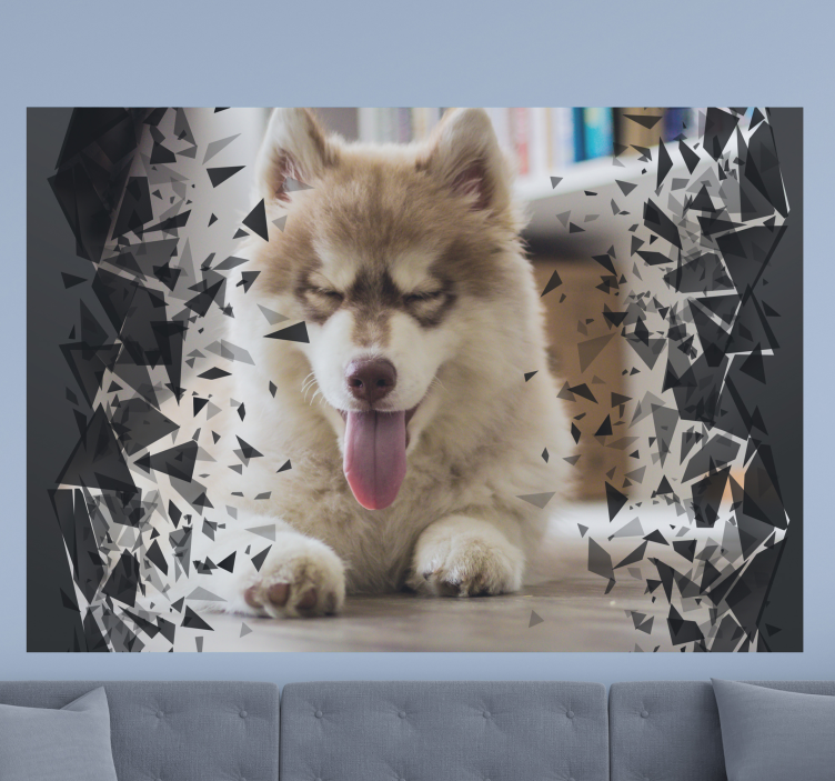 Zidni freske probojni portret - TenStickers